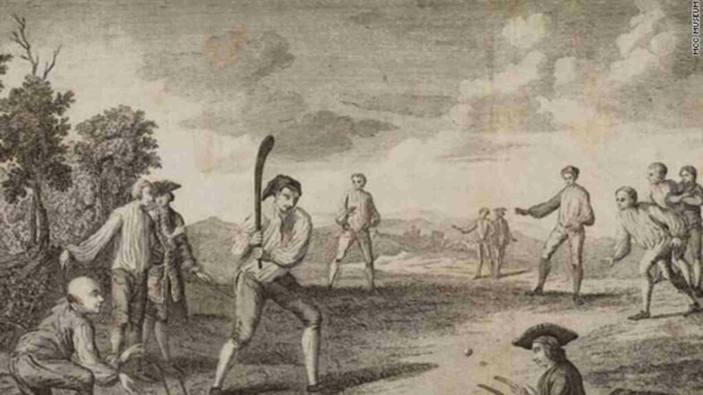 Chase Utley, Baseball in 18th century, England