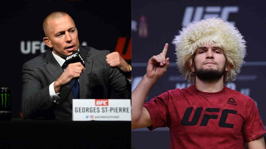 Georges St. Pierre Khabib Nurmagomedov