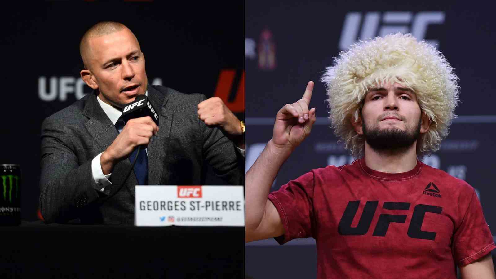 “It was all Bullshit”- Georges St. Pierre recalls UFC wanting to book a big money fight between him and Khabib Nurmagomedov