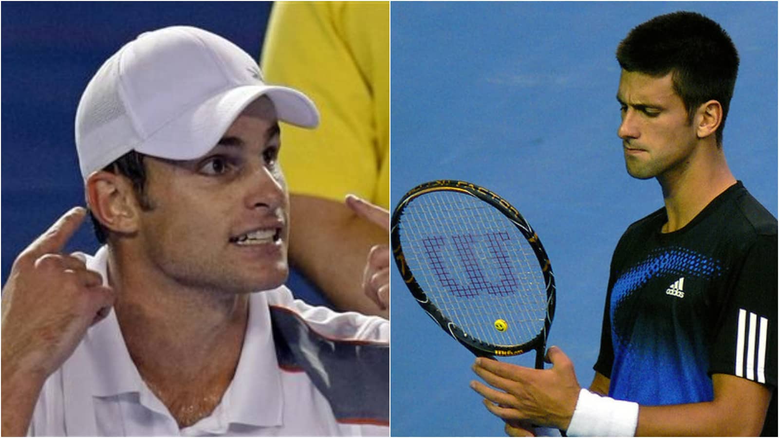 “I had him up against the locker” When Andy Roddick almost hit Novak Djokovic after the Serb beat him in the US Open