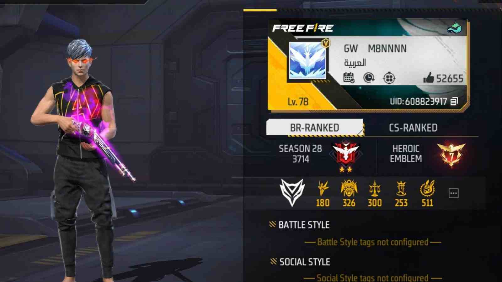 M8N Free Fire MAX ID, K/D Ratio, Headshot Rate, YouTube Channel, Monthly Earnings, And More For August 2022