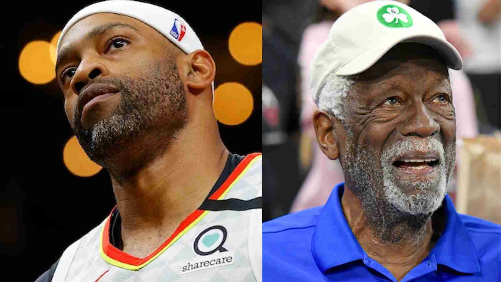 “Ken Catanella could not stop laughing” Bill Russell flipped the bird on Vince Carter is the most hilarious manner