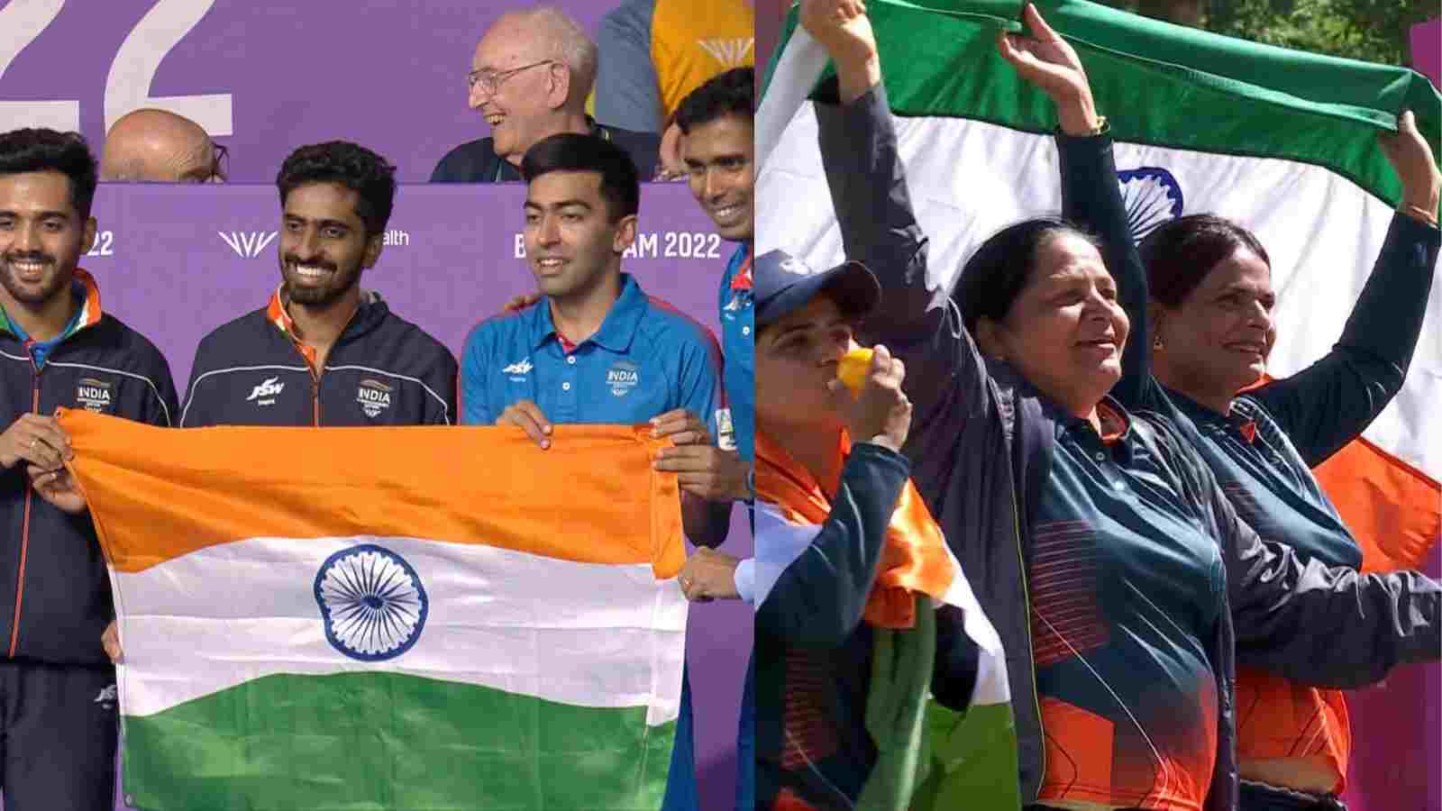 From Lawn Bowls to Table Tennis, India shows golden form at the Commonwealth Games