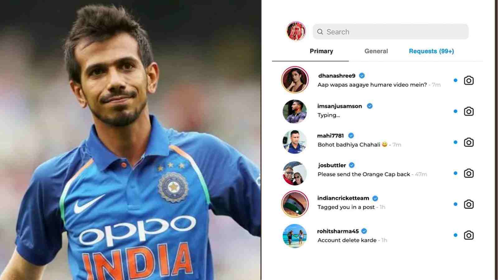 “Kabhi ghee ke chaante khaaye hai admin?”- Yuzvendra Chahal’s epic response to Rajasthan Royals hacking his IG account