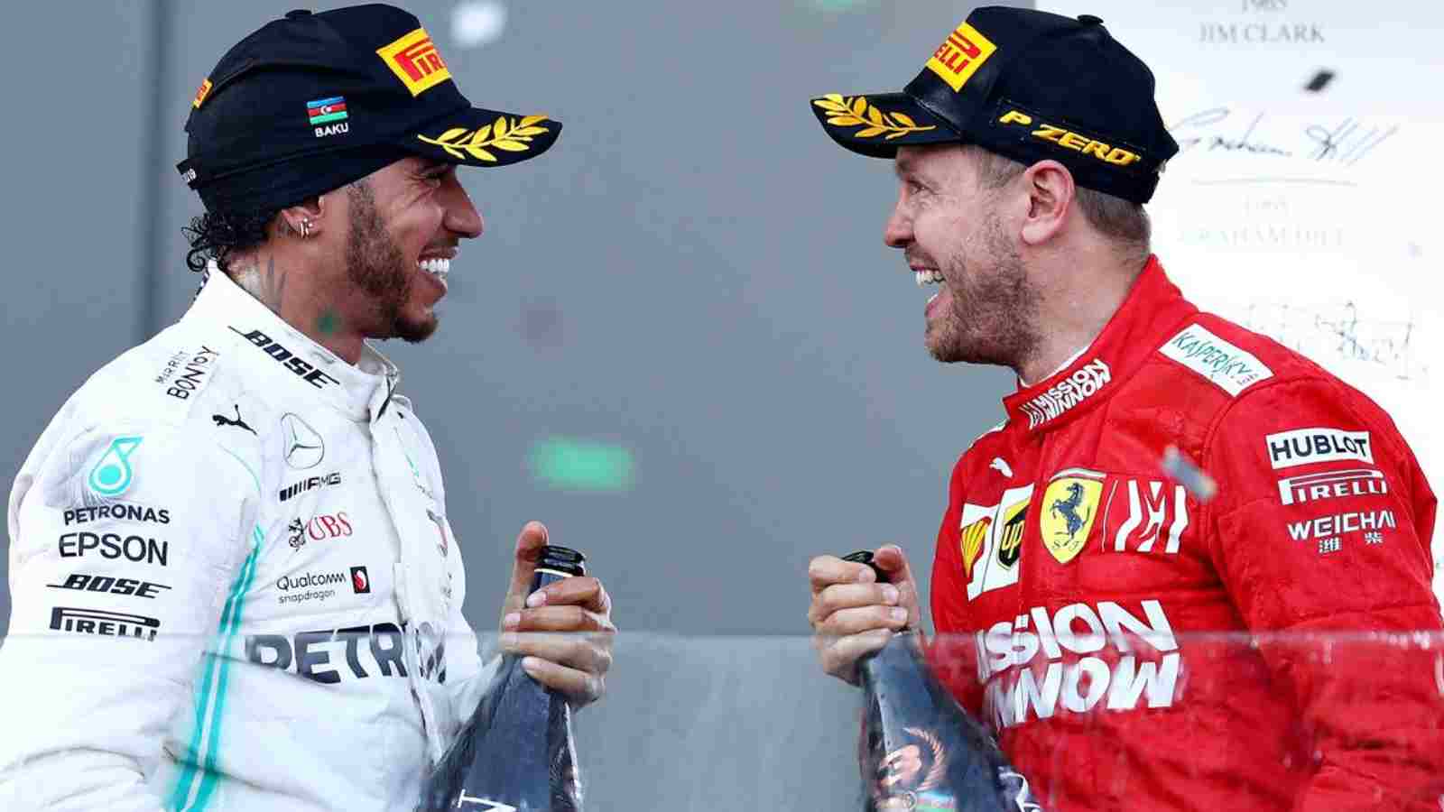 “Hard to be friends when you’re having a head-to-head battle”: Lewis Hamilton sheds light on his love-hate relationship with Sebastian Vettel