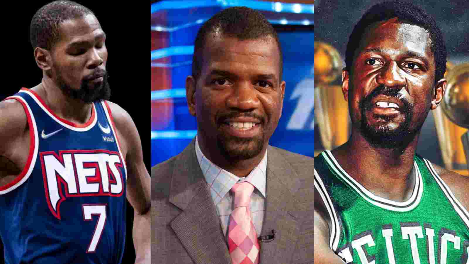 “When you hear about Kevin Durant running…SHAME ON YOU” NBA Analyst applauds Bill Russell for being loyal to Celtics