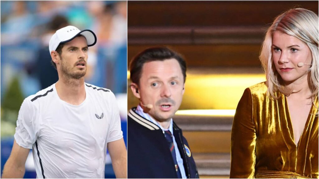 Andy Murray, DJ Martin and Ada Hegerberg