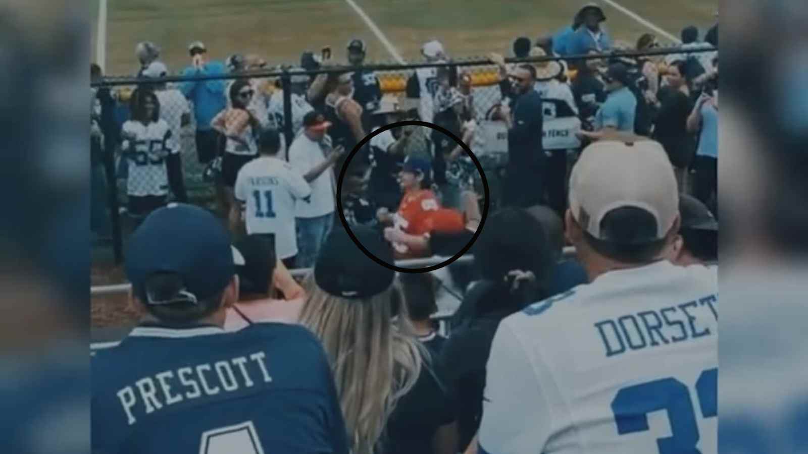 “We salute you,” Twitter hails brave 49ers fan spotted wearing a George Kittle jersey at Dallas Cowboys camp despite getting booed