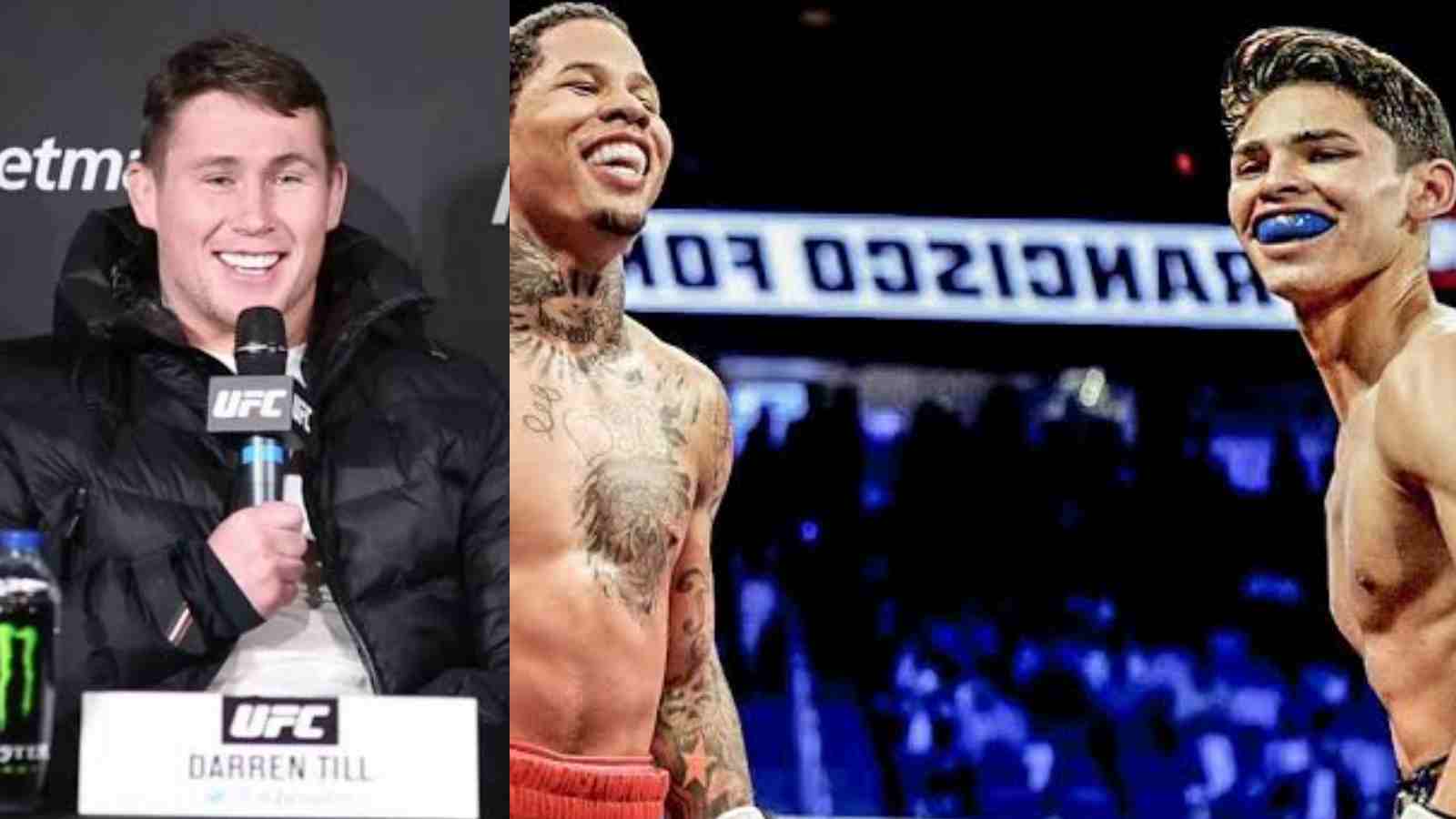 “One is scared”- Darren Till questions matchmaking in boxing using Ryan Garcia vs Gervonta Davis