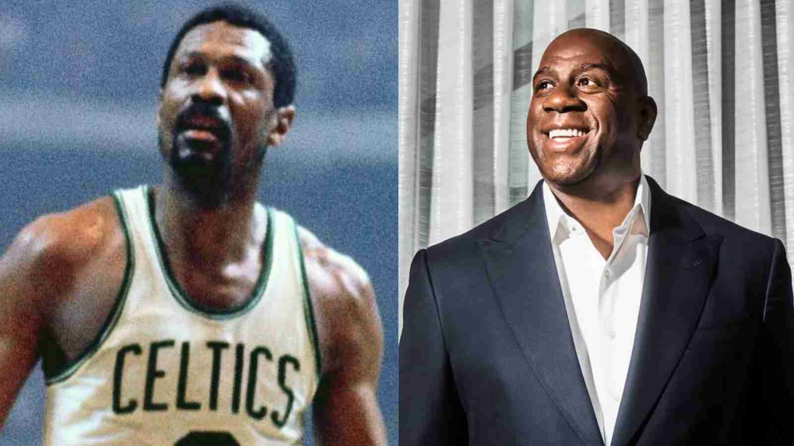 “Retire his jersey number completely” Magic Johnson urges NBA to retire Bill Russell’s #6 across the league ⁩