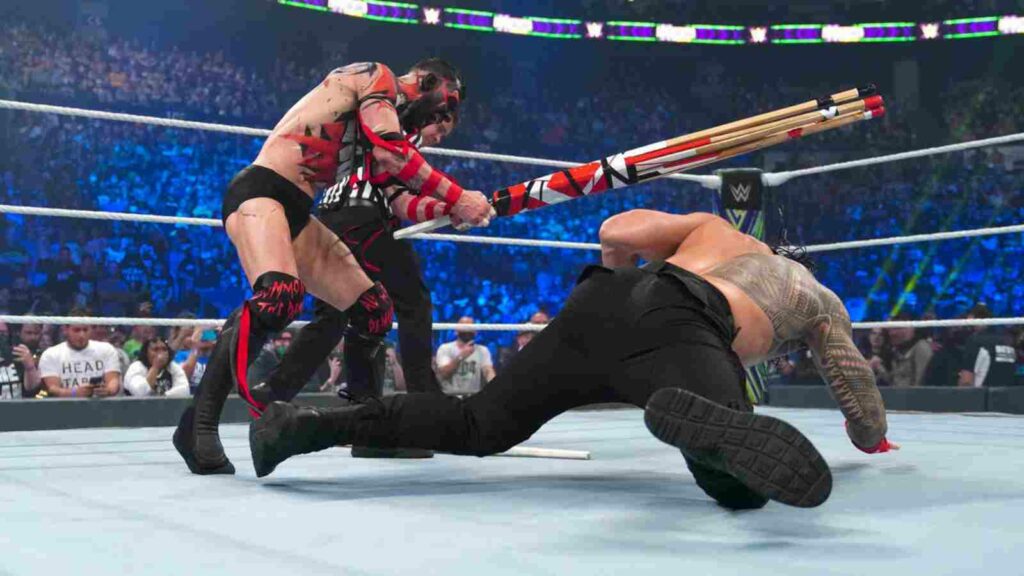 Finn Balor vs Roman Reigns at the Extreme rules 2021