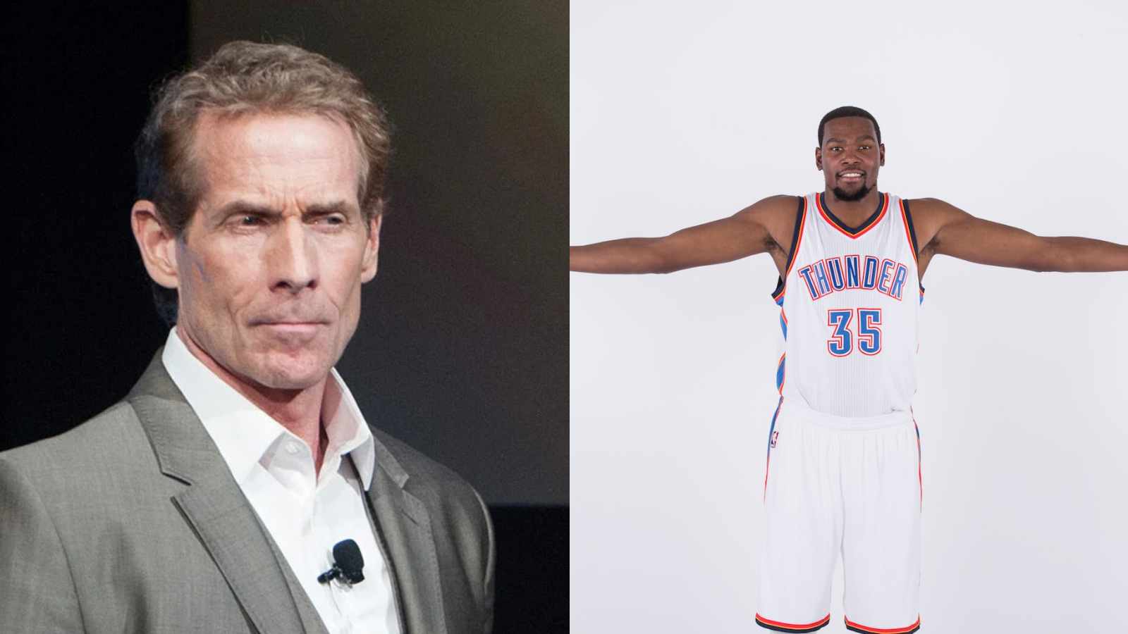 “Thinnest skin superstar” Skip Bayless humiliatingly slams Kevin Durant for psychological flaws