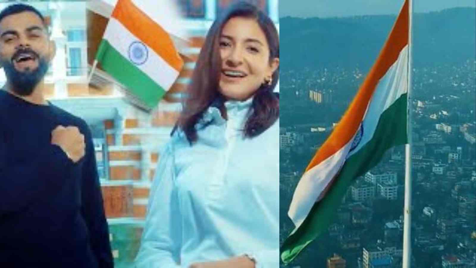 WATCH: Virat Kohli, Anushka Sharma, Amitabh Bachchan feature in ‘Har Ghar Tiranga’ anthem video