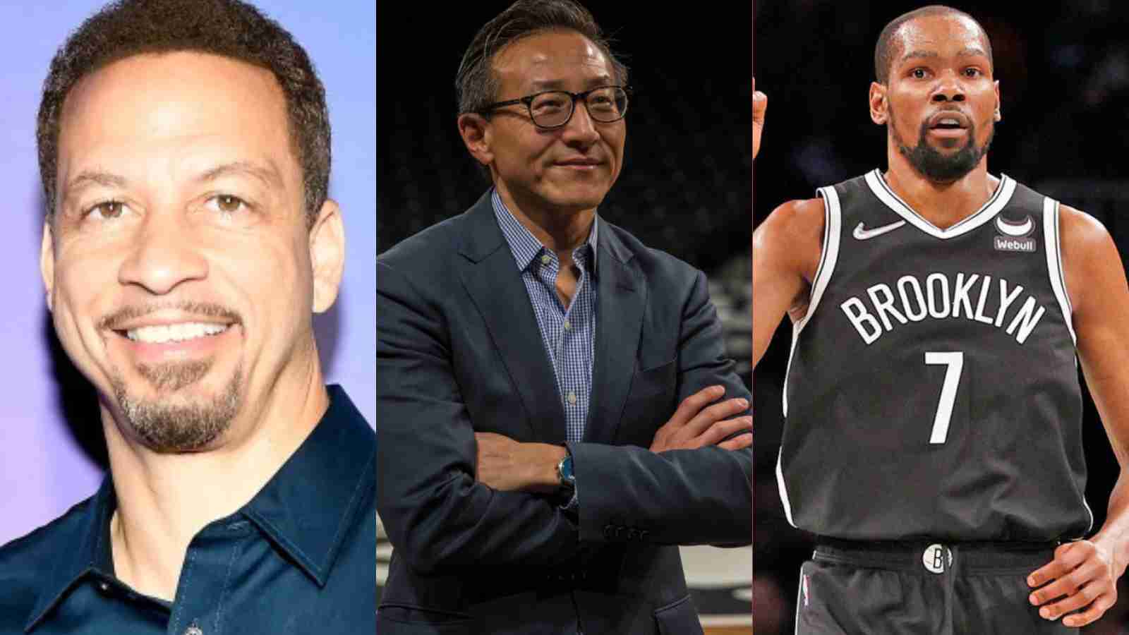 “Let’s run it back and bring a title to Brooklyn!” Chris Broussard  hilariously contemplates what Kevin Durant and Joe Tsai would discuss in  their meeting