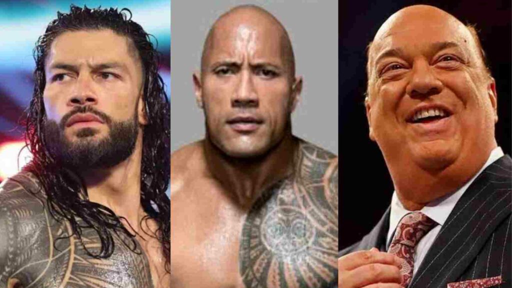 Paul Heyman invites the Rock to fight Roman Reigns