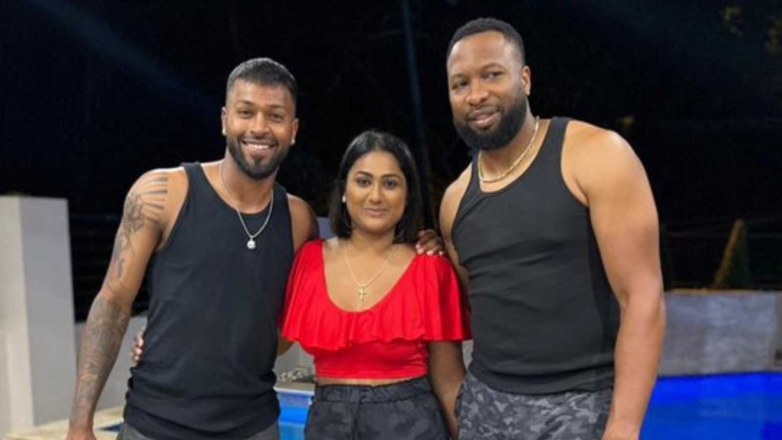 “King’s home”- Hardik Pandya meets ‘brother’ Kieron Pollard and family at his home; see pics