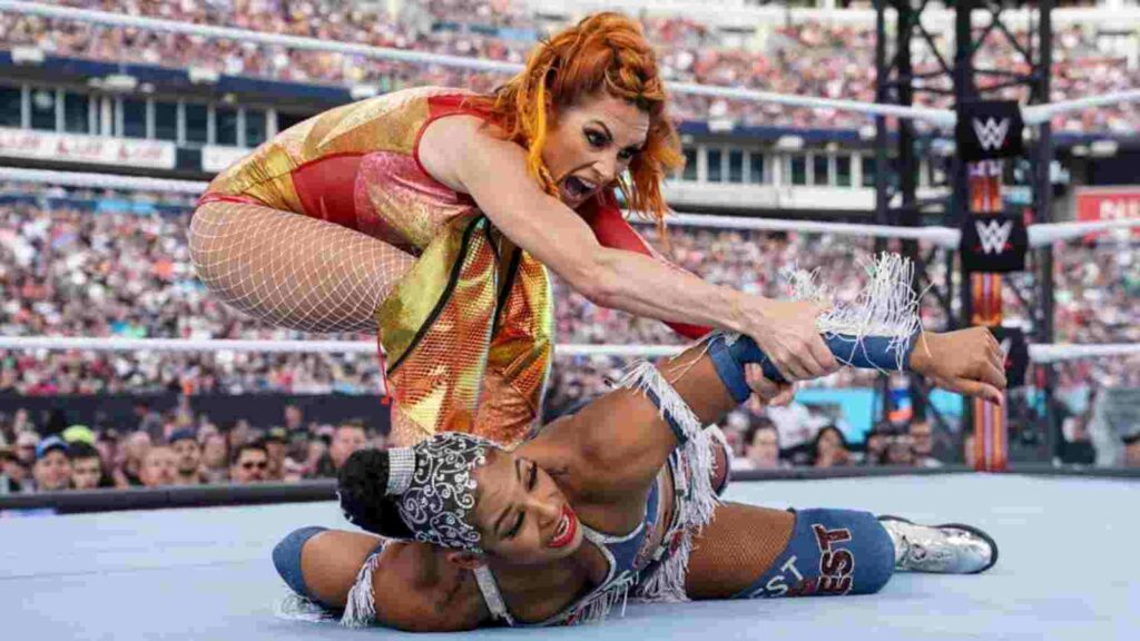 Bianca Belair vs Becky Lynch at SummerSlam