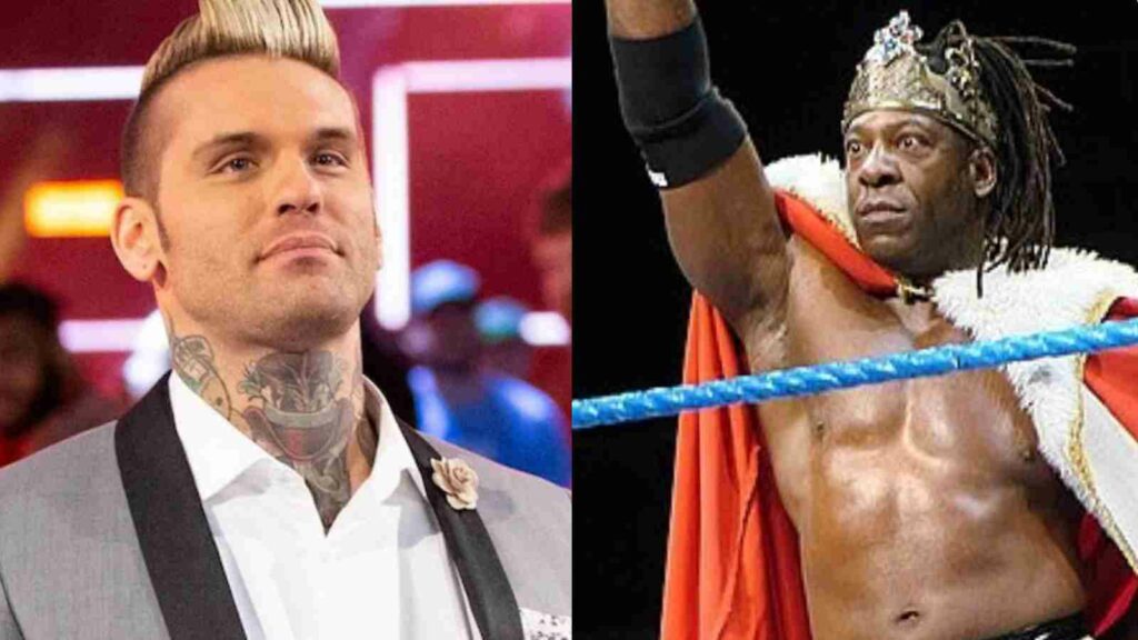 Corey Graves and Booker T