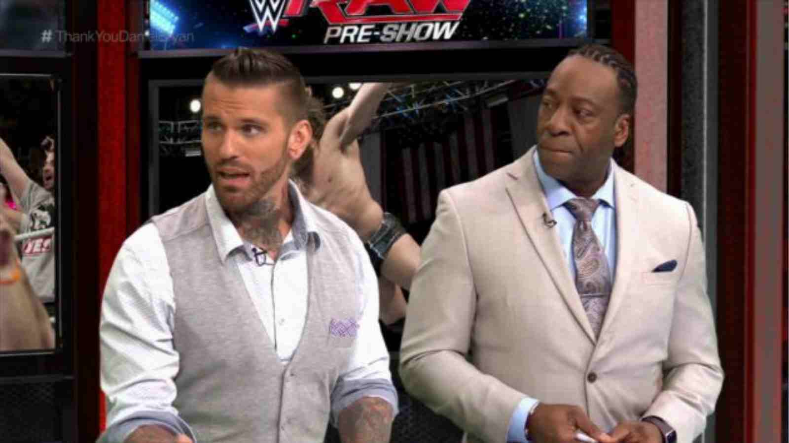 “He finally apologized” Booker T discusses Corey Graves’ apology after four years