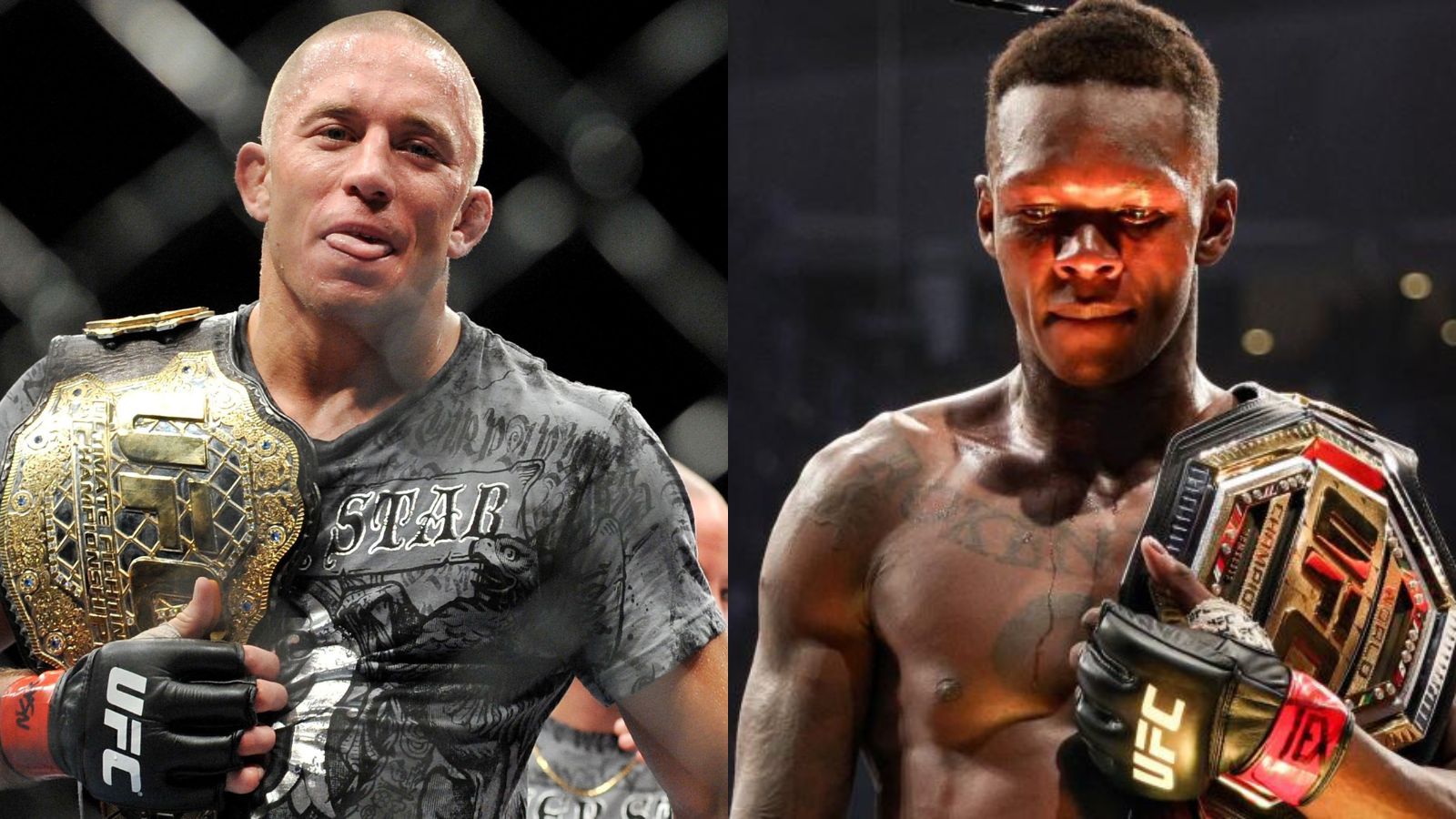 “It all makes sense now,” Israel Adesanya meets Georges St-Pierre in Canada and makes an intriguing reference to his favourite anime show