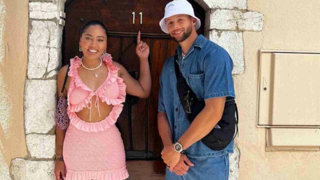 Ayesha Curry and Stephen Curry