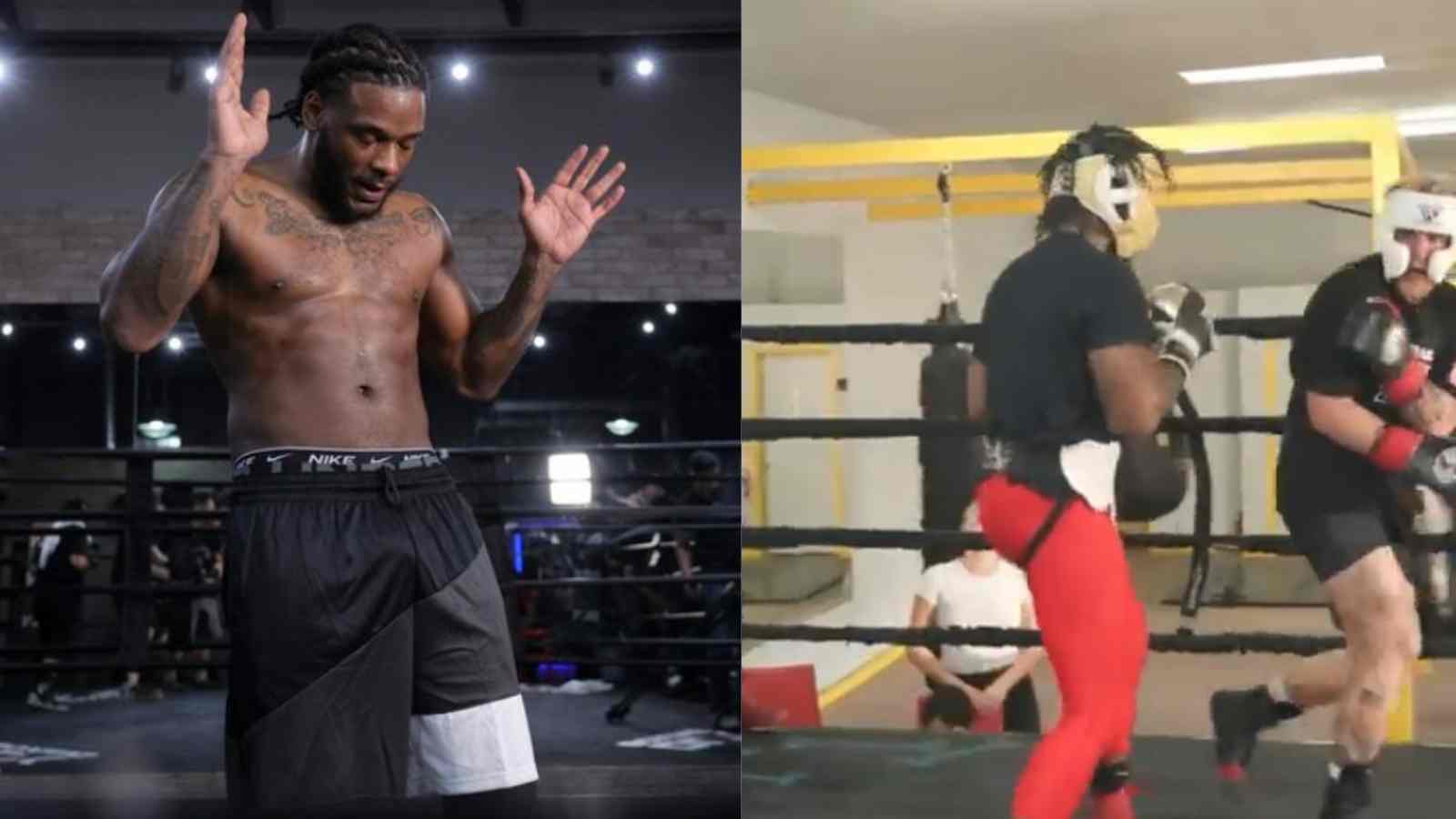 “Who runs in Boxing?” Hasim Rahman Jr backs up the controversial claim of Jake Paul running away during sparring with video evidence