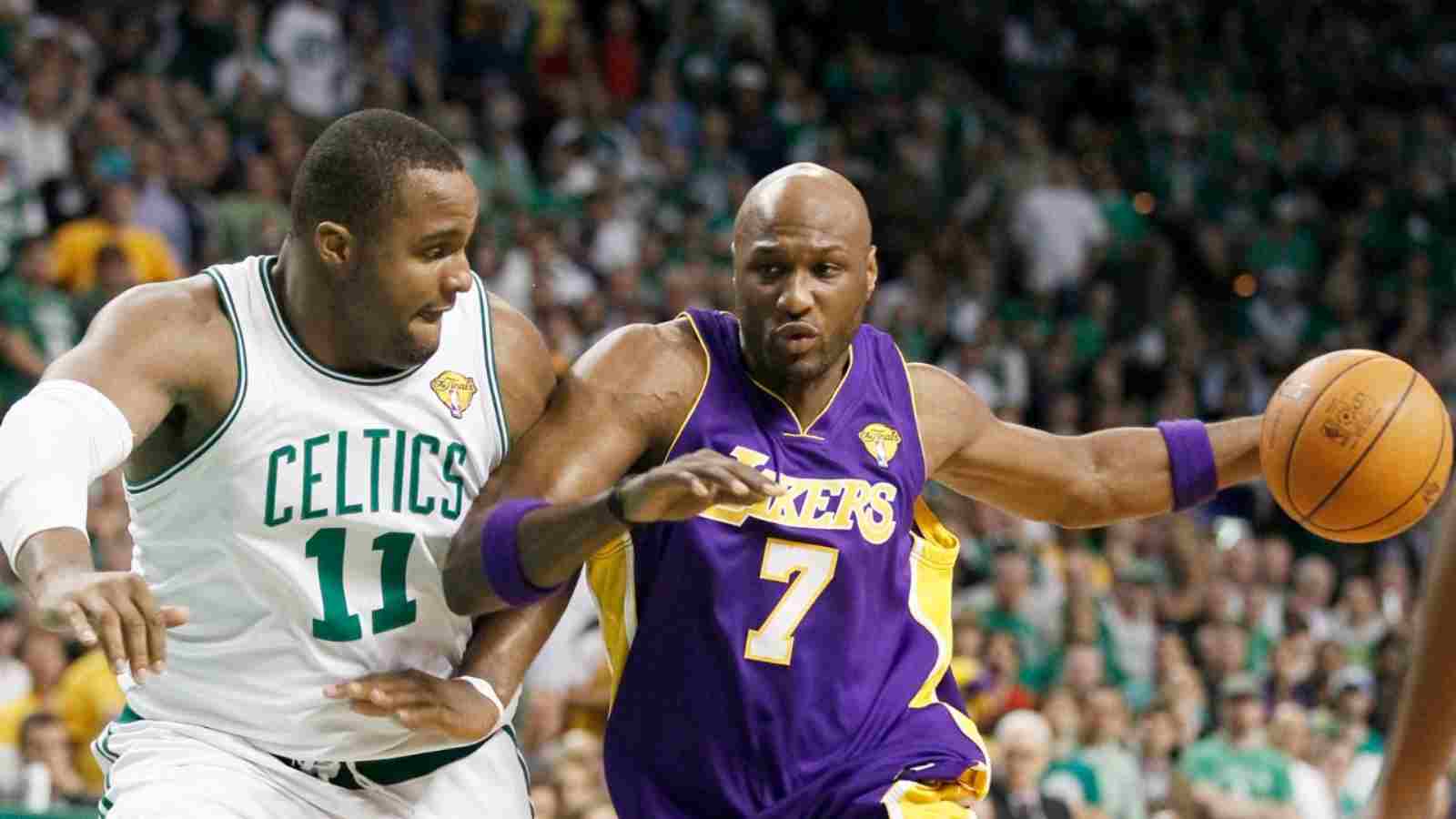 “I’ll beat the sh*t out of him” Glen Davis issues stern warning to Lamar Odom amid Kim Kardashian controversy