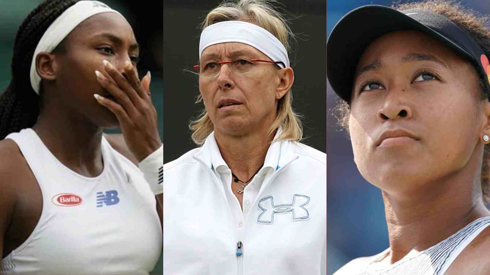 “As black women, they know what their fathers had to go through,” When Martina Navratilova made a shady comment on Coco Gauff and Naomi Osaka