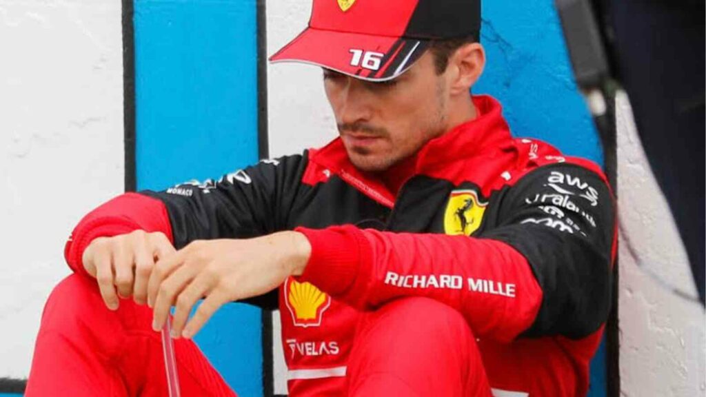 Ferrari driver Charles Leclerc