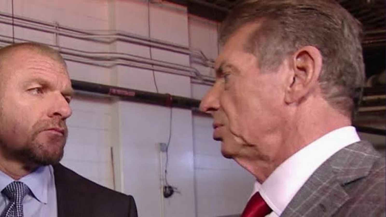 “Now I’m going to undo it and show the whole world WHAT THIS GUY HAS GOT” – Triple H being said to show Vince McMahon his proficiency in the WWE business