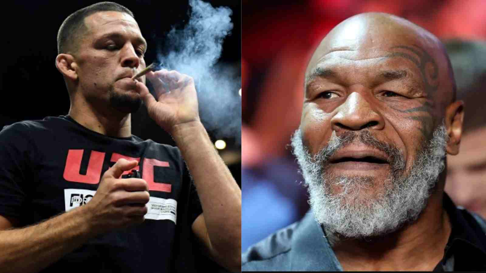 “F*** Hulu” Nate Diaz throws his support for Mike Tyson in ongoing intense battle over upcoming TV series on Hulu