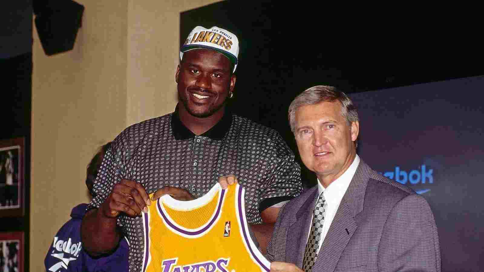 “Your time is gonna come….have patience dummy” Jerry West CHOKED Shaquille O’Neal to teach him a lesson about patience