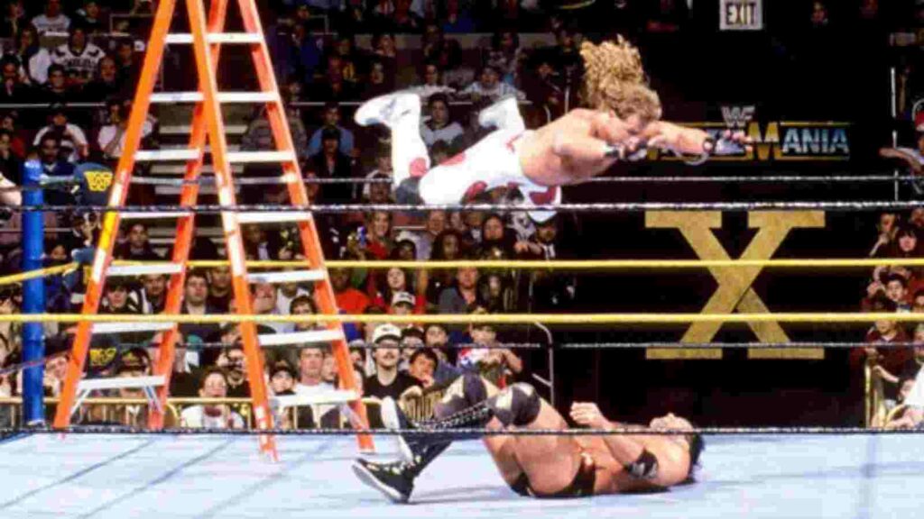 WWE Hall of Famer Razor Ramon vs Shawn Michaels for the Undisputed Intercontinental Championship match at WrestleMania 10