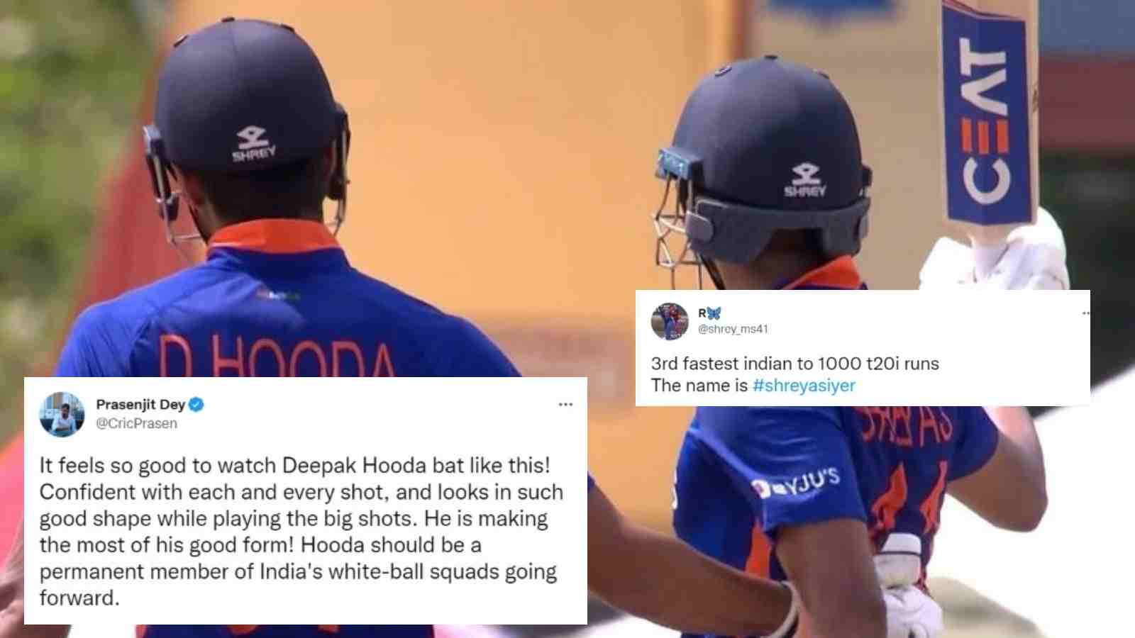 “Iyer’s day”-Twitter reacts as Shreyas Iyer helps India set a huge target of 189 to West Indies in 5th T20I