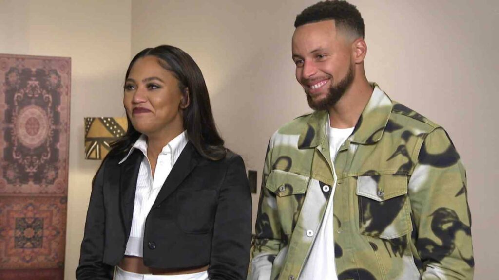 Ayesha Curry and Stephen Curry