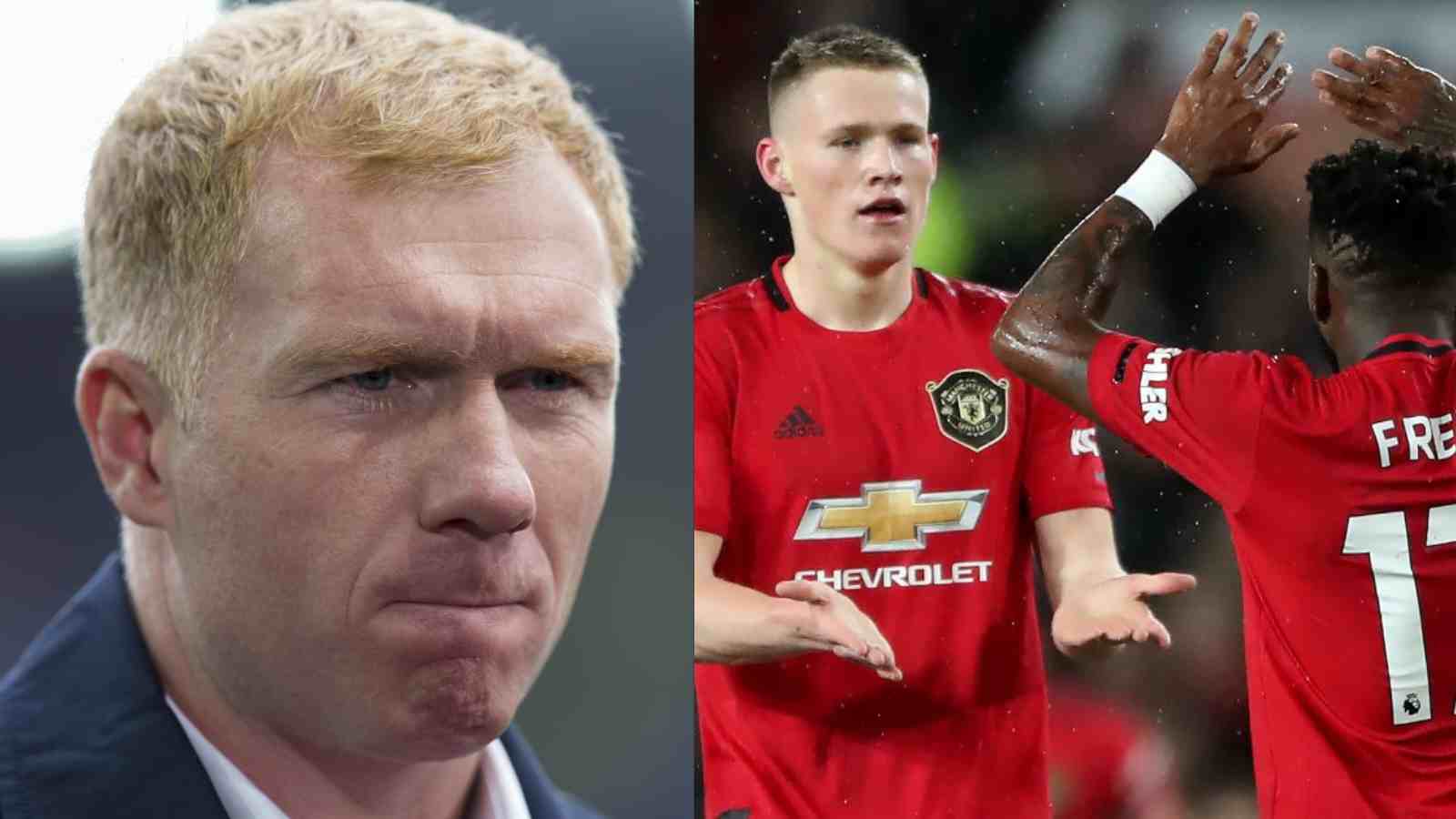 “Nowhere near good enough”- Paul Scholes points out Manchester United’s midfield duo Fred and Scott McTominay for loss against Brighton