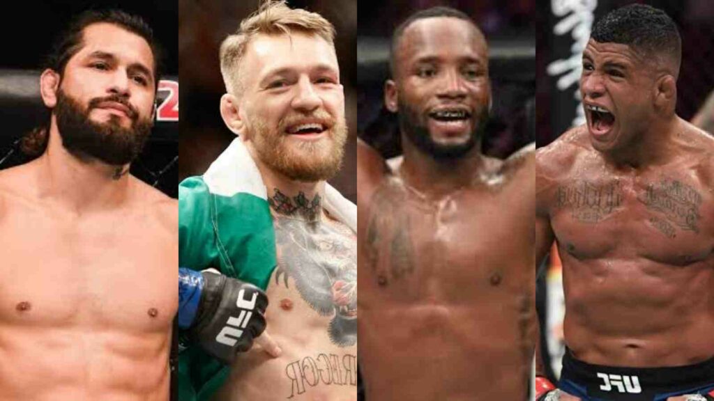 Conor McGregor Jorge Masvidal Gilbert Burns Leon Edwards