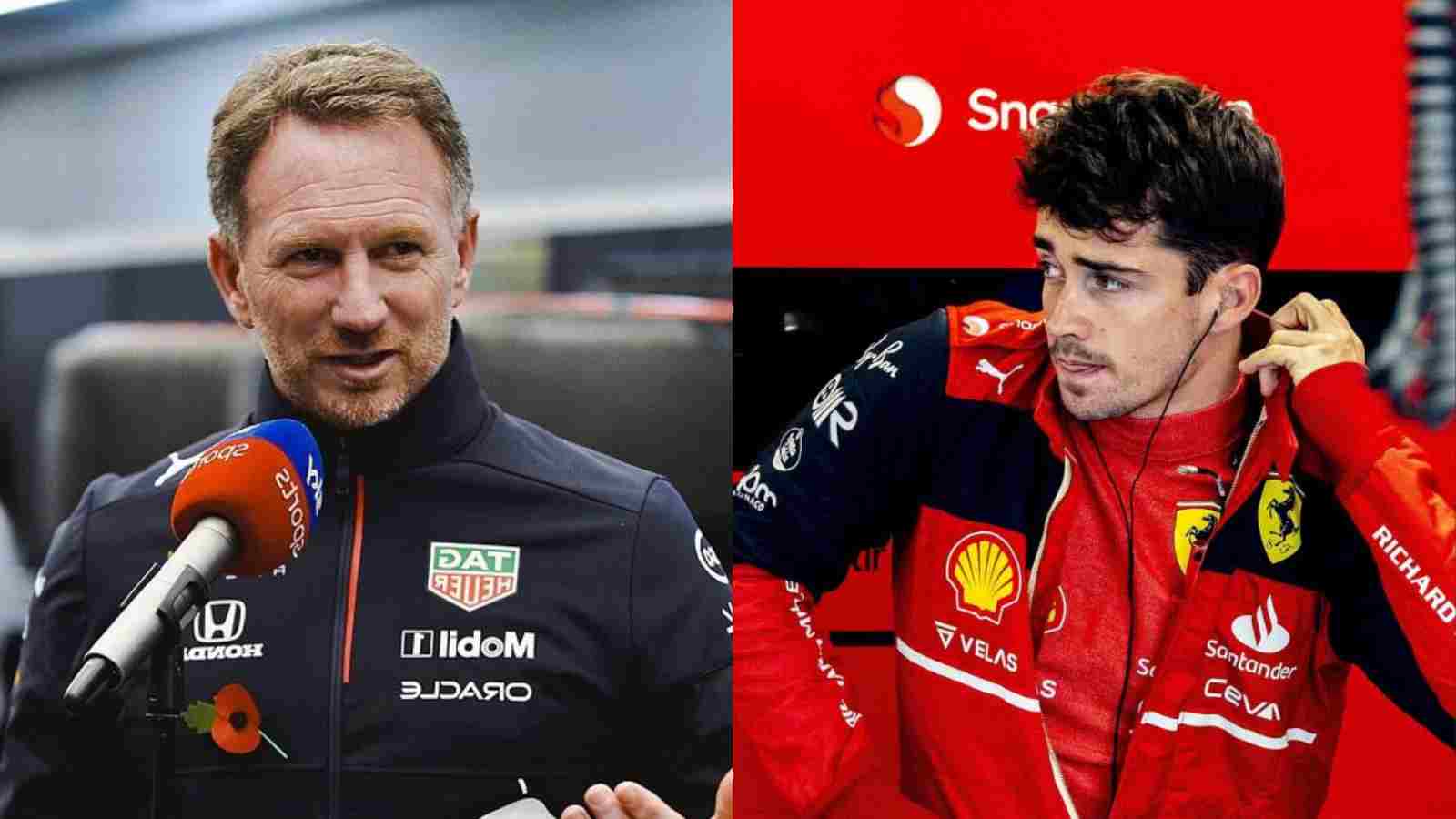 “I have great deal of respect for Charles Leclerc,” Christian Horner praises hard and fair racing from Ferrari driver