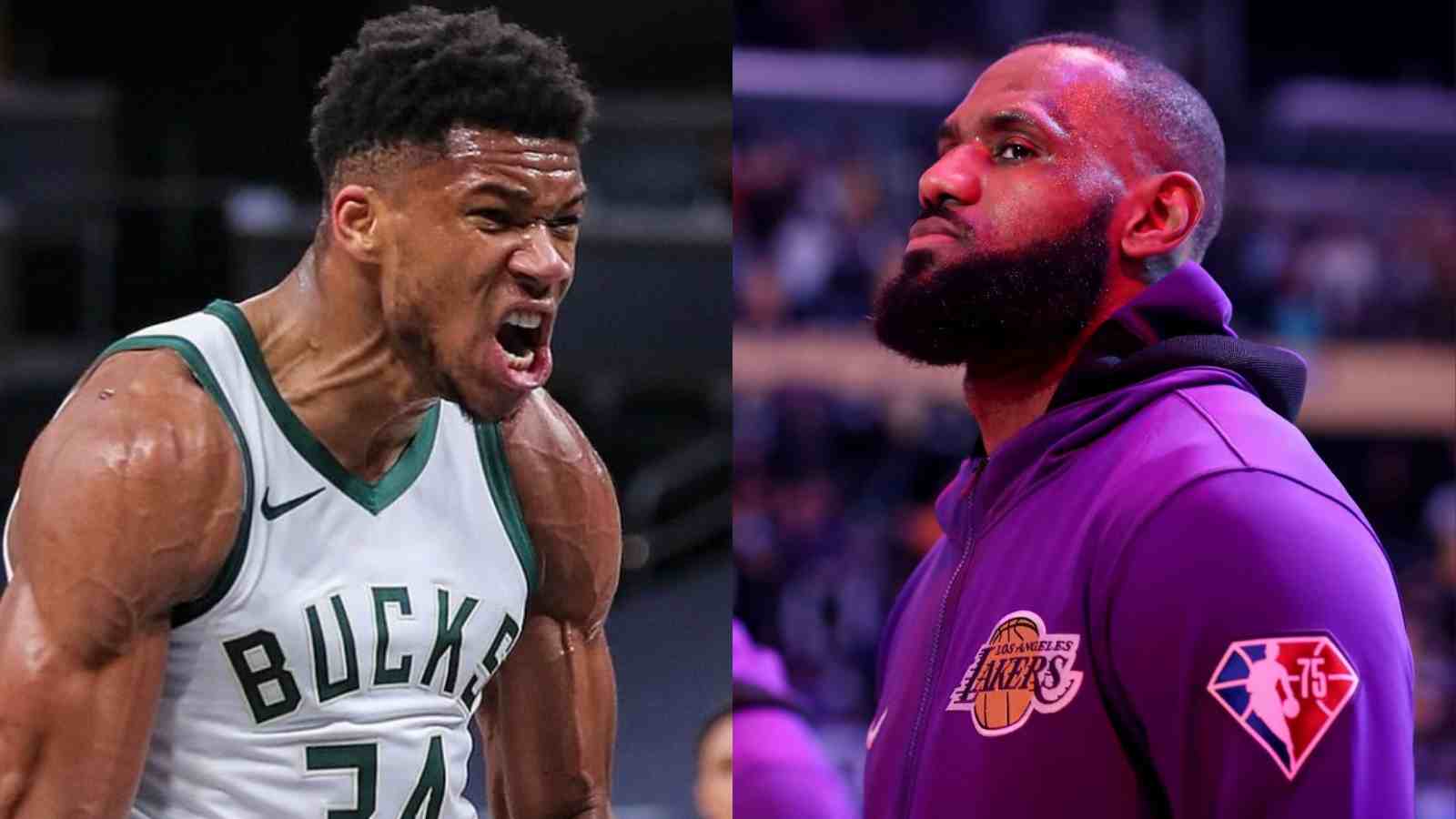 “Shine for your country boys” LeBron James hypes Giannis Antetokounmpo and his brothers representing Greece in Eurobasket ⁩