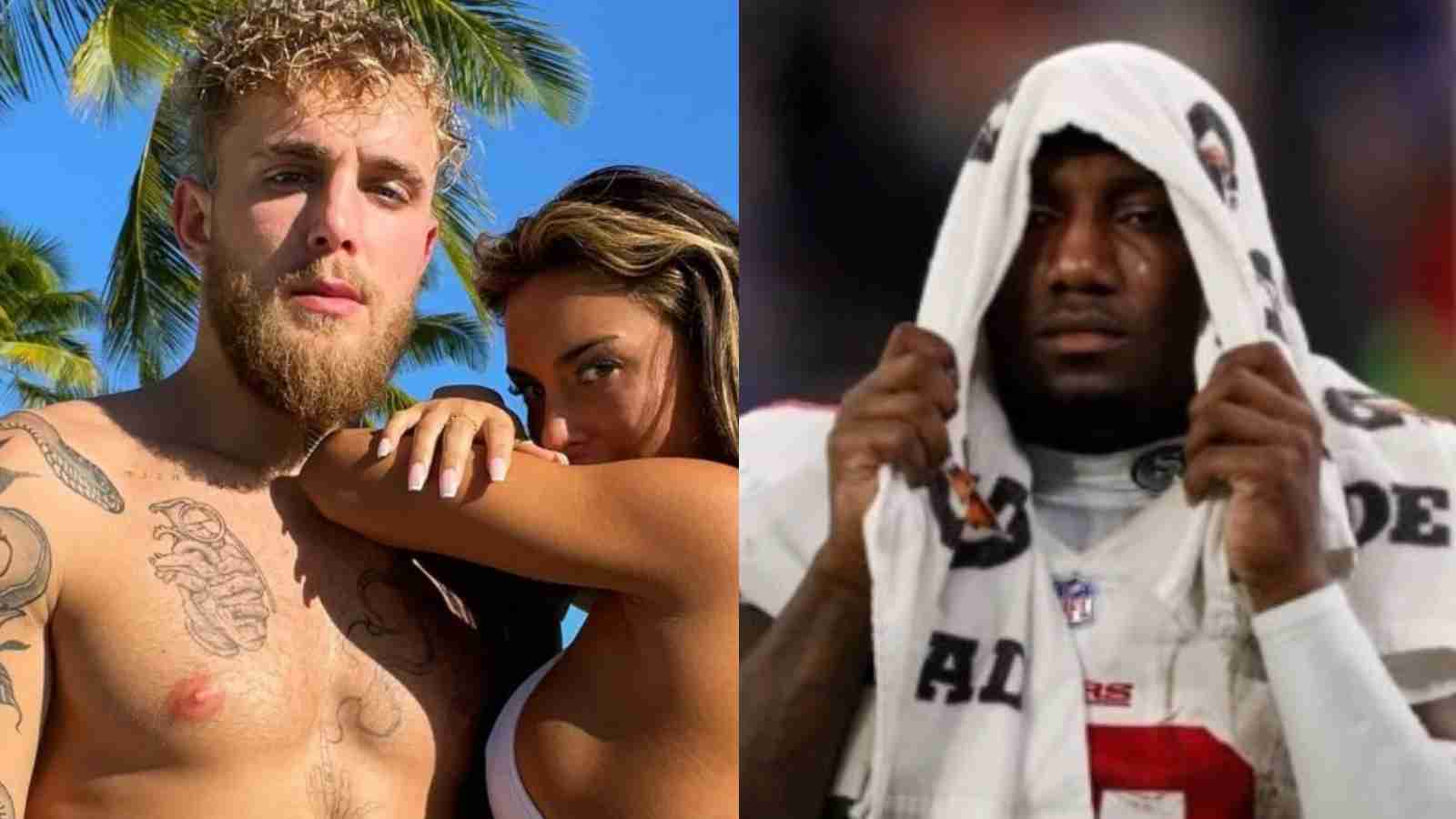 “Deebo Samuel, notorious DM slider” – Twitter reacts as Jake Paul exposes 49ers star WR for sliding into his girlfriend, Julia Rose’s DMs