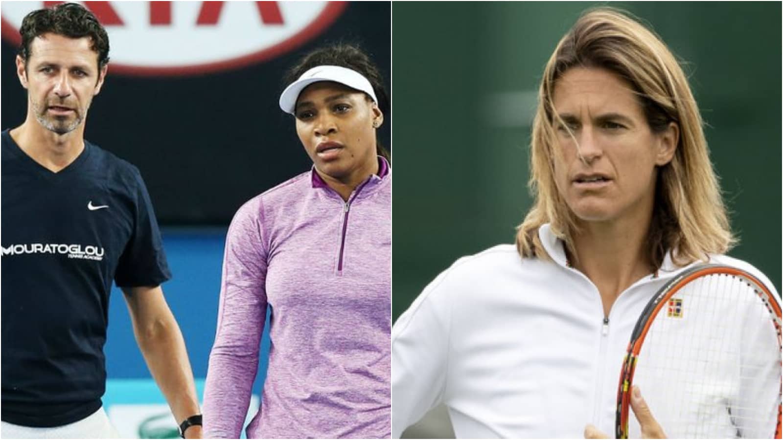 “She was watching cartoons with Olympia,” Amelie Mauresmo recalls Serena Williams ignoring coach Patrick Mouratoglou’s instructions before the match