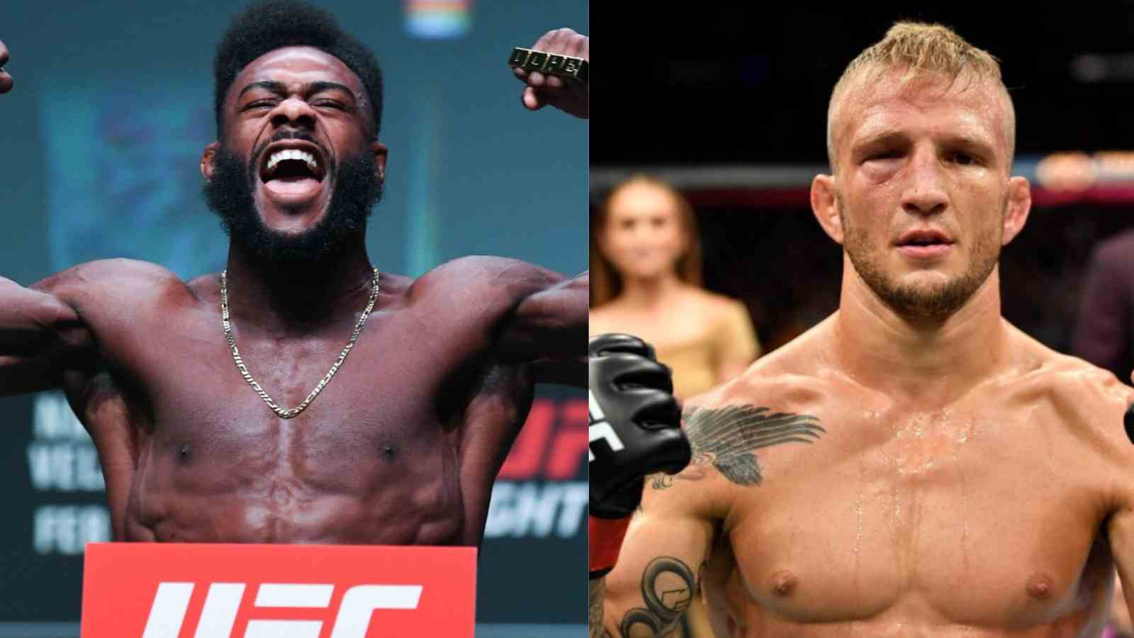 “Cheating little WEASEL”- Aljamain Sterling brutally roasts T J Dillashaw on his suspension over EPO use