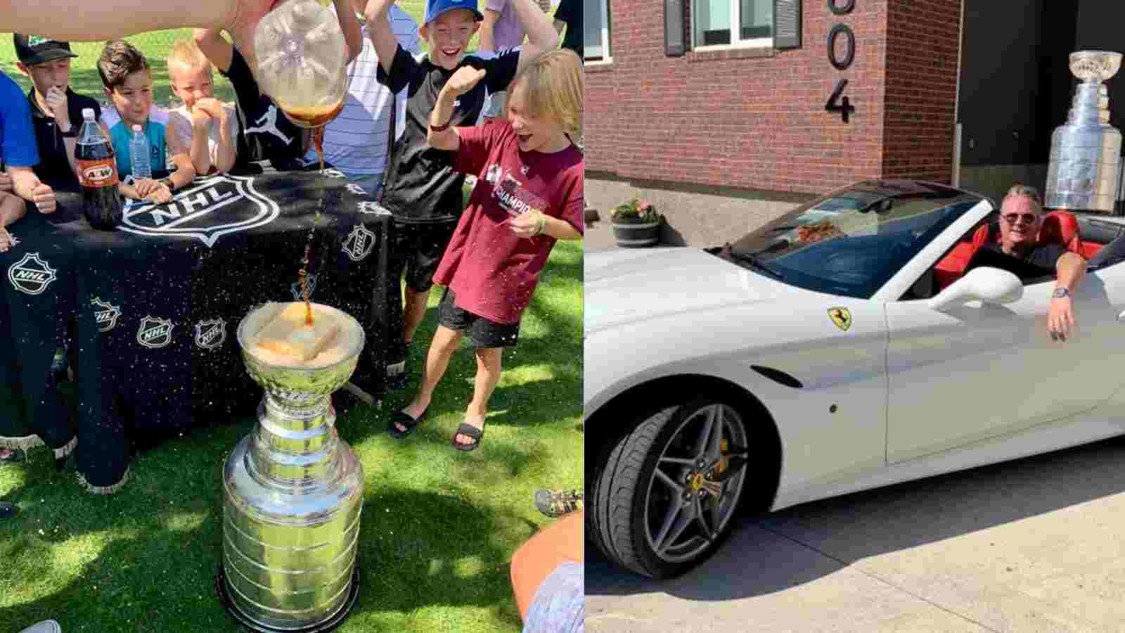 “The Holy Grail” – Avalanche head scout Wade Klippenstein garnished Stanley Cup with beer plus borscht in Alberta