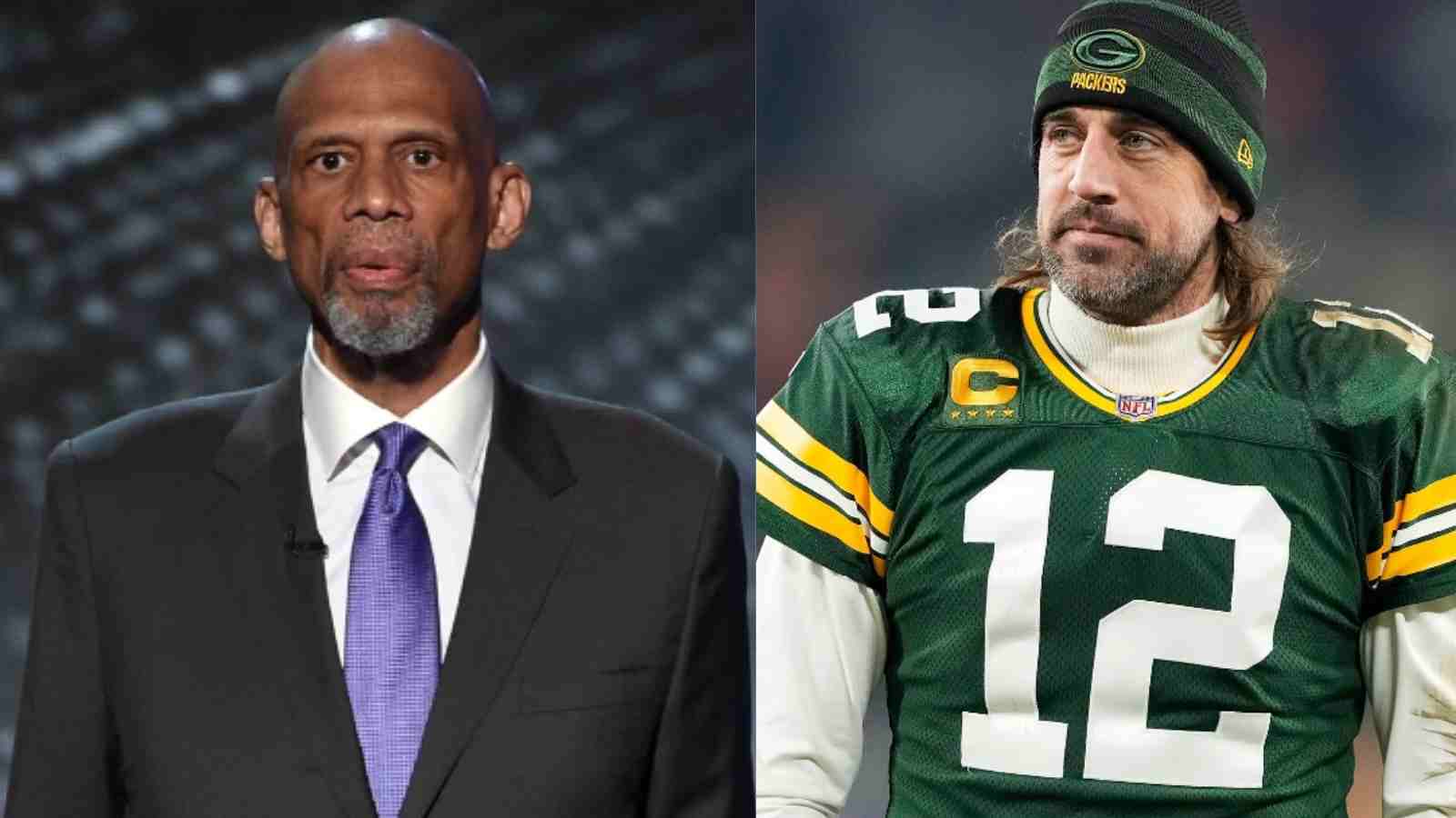 “You are a LIAR” Kareem Abdul Jabbar trashed Aaron Rodgers for ‘Harming Professional Sports’