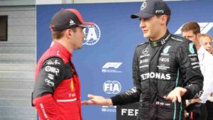 Charles Leclerc (Left) & George Russell (Right)