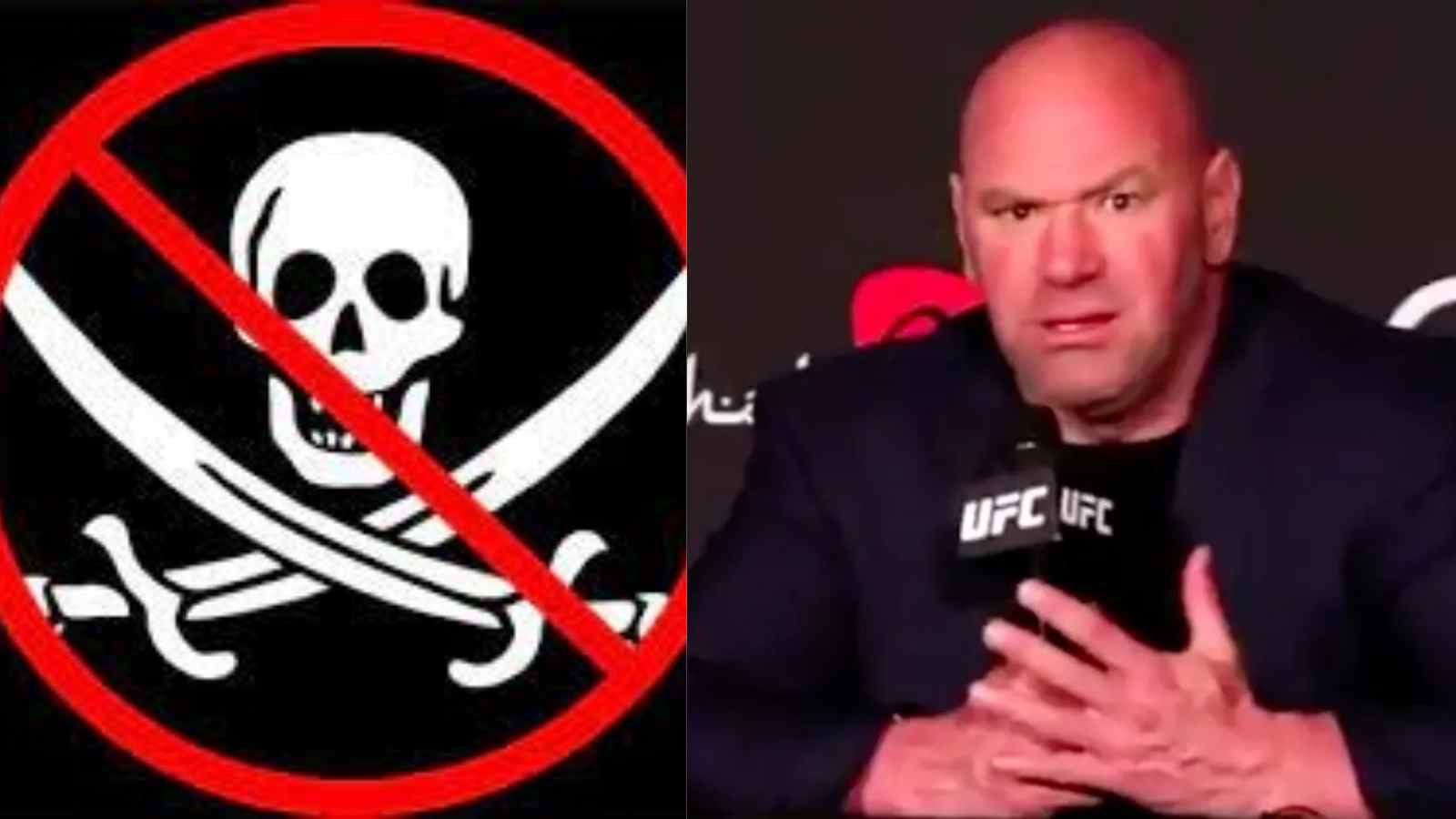 “You’ll get f**king smashed and go to jail” – Dana White blames illegal streamers for low fighter’s pay