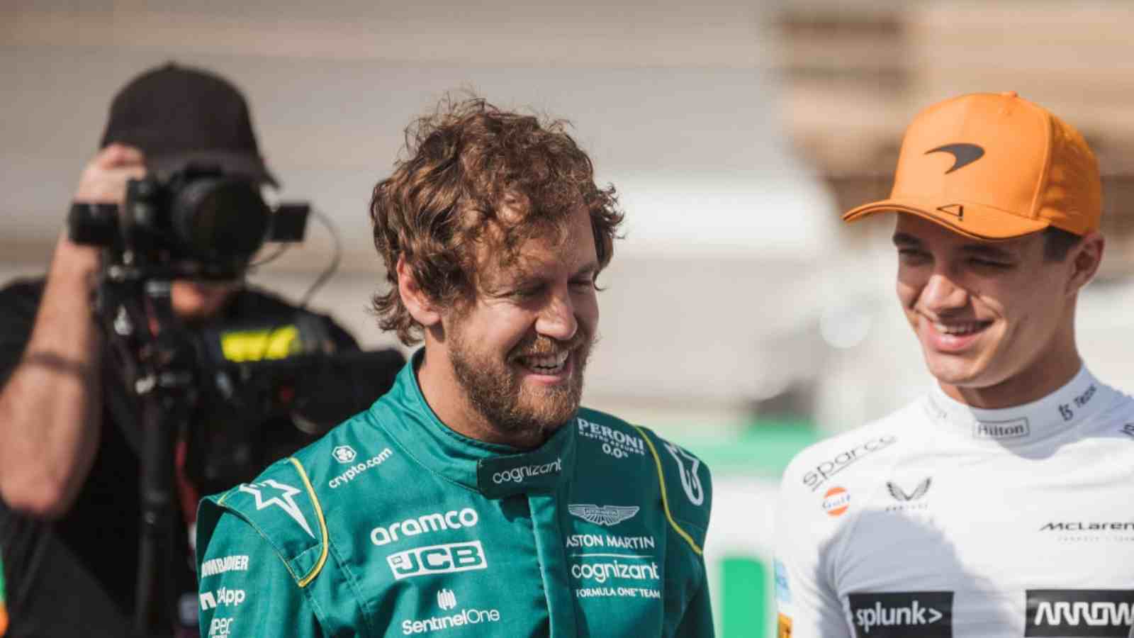 “It’s just crazy,” Lando Norris ‘utterly perplexed’ with negative portrayal of Sebastian Vettel