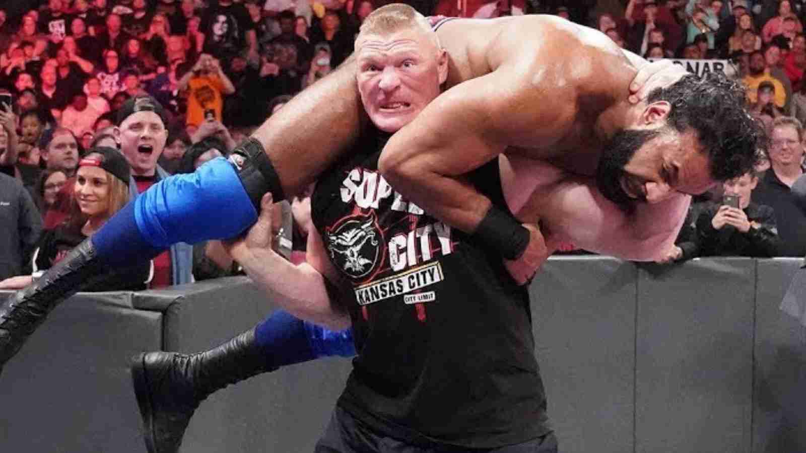 “ ‘I’m NOT working with him” WWE Hall of Famer reveals When Brock Lesnar refused to work with Jinder Mahal for a title match