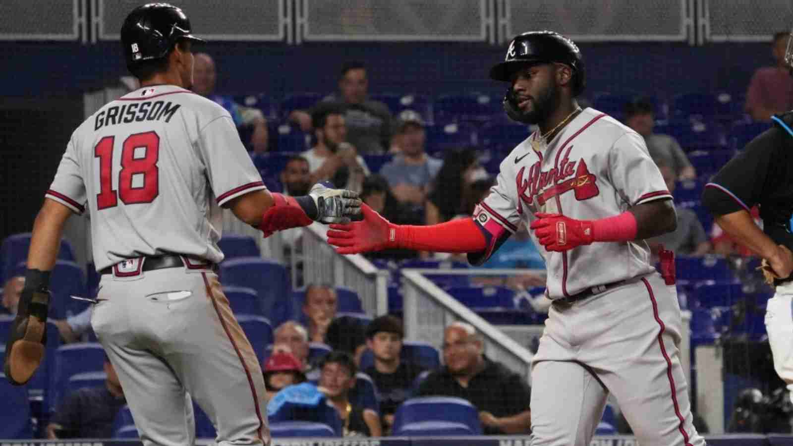 Watch: Michael Harris II clobbered the shallow fly ball down at 111.2 mph, 21-year-old delivering statement hits