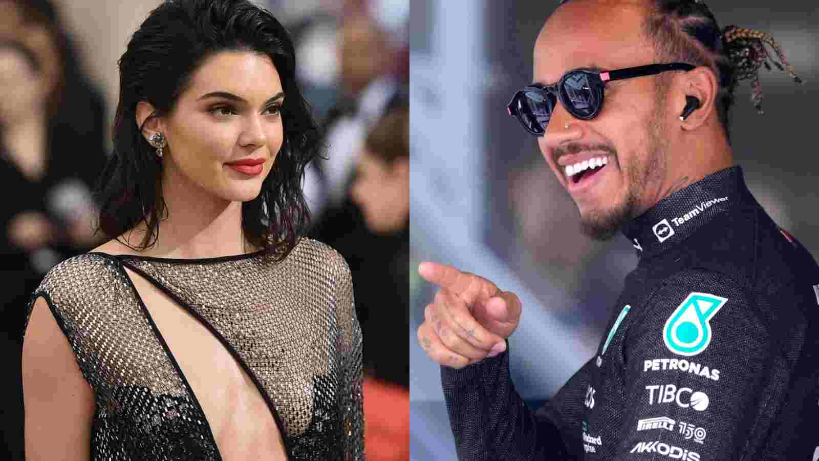 When Lewis Hamilton sparked dating rumours with supermodel Kendall Jenner